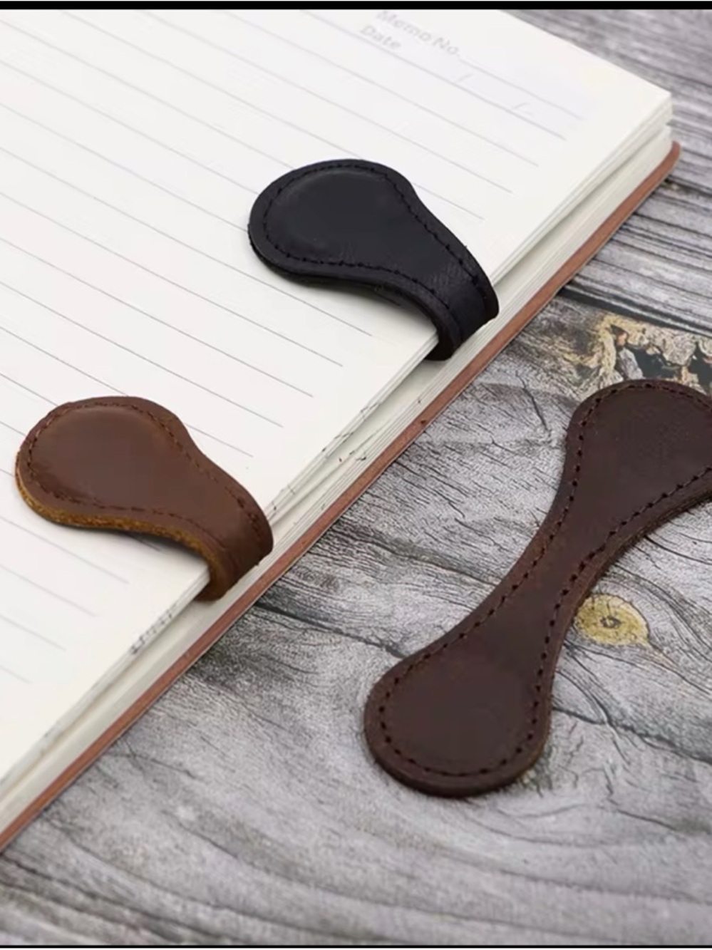 Leather Magnetic Bookmark/  Pen Holders! Great for Bibles!